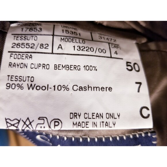 CANALI 40S 50C Green Orange Check WOOL Cashmere Tweed Sport Coat Blazer Jacket - Picture 4 of 7